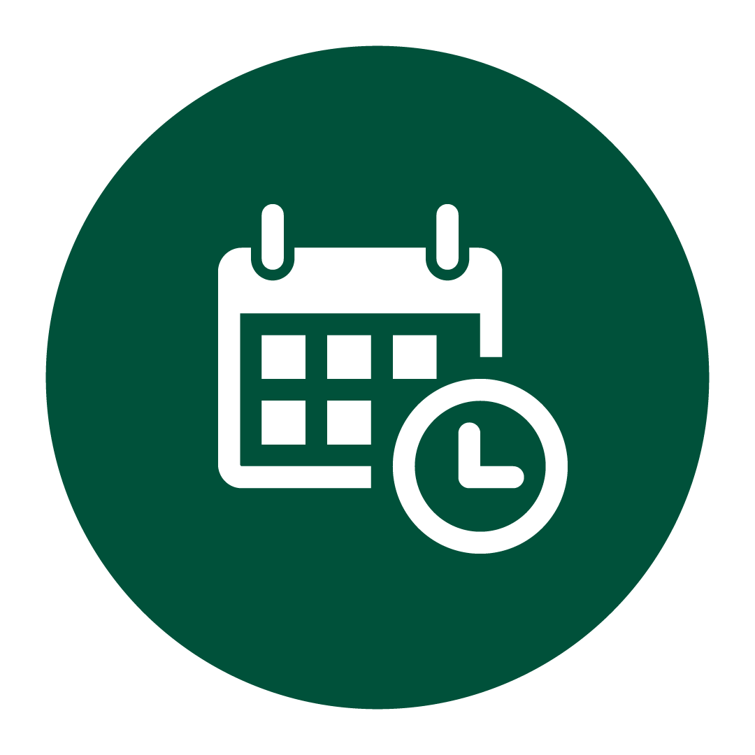 Monday – Saturday + Evenings